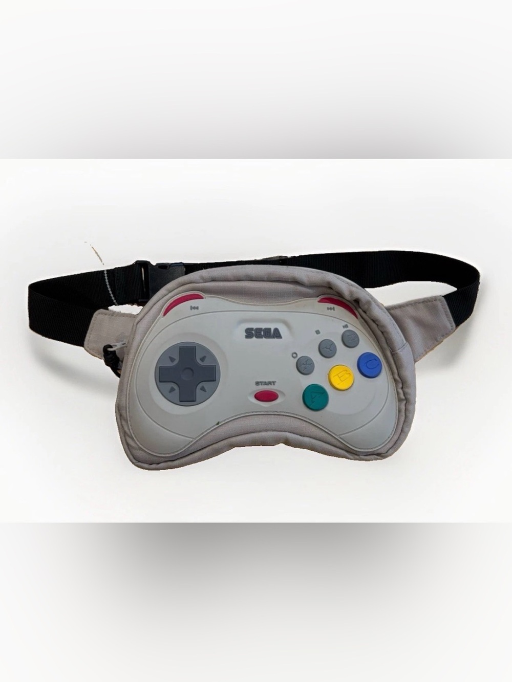 Zara x Sega Saturn Belt Bag Fanny Pack 90s Y2K Gaming Console Rare Gray Festival